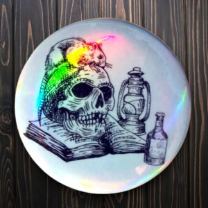 Badge holographique Vanité par Lashka