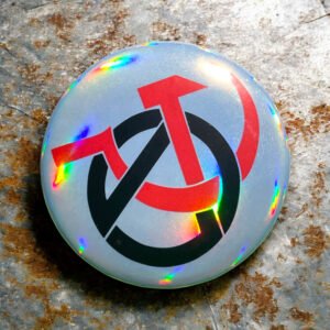 Badge holographique Anarcho-communisme