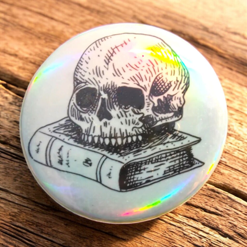 Badge Holographique Vanité 2 par Lashka