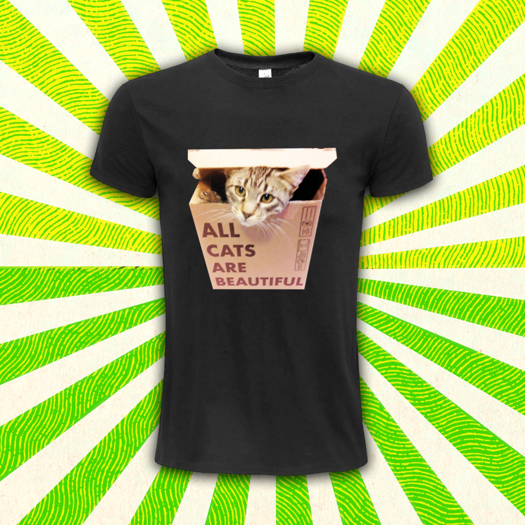 T-shirt All Cats are Beautiful