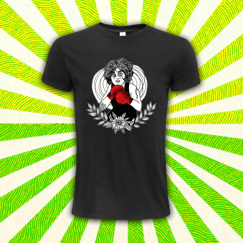 T-shirt Boxeuse 2 par Lashka