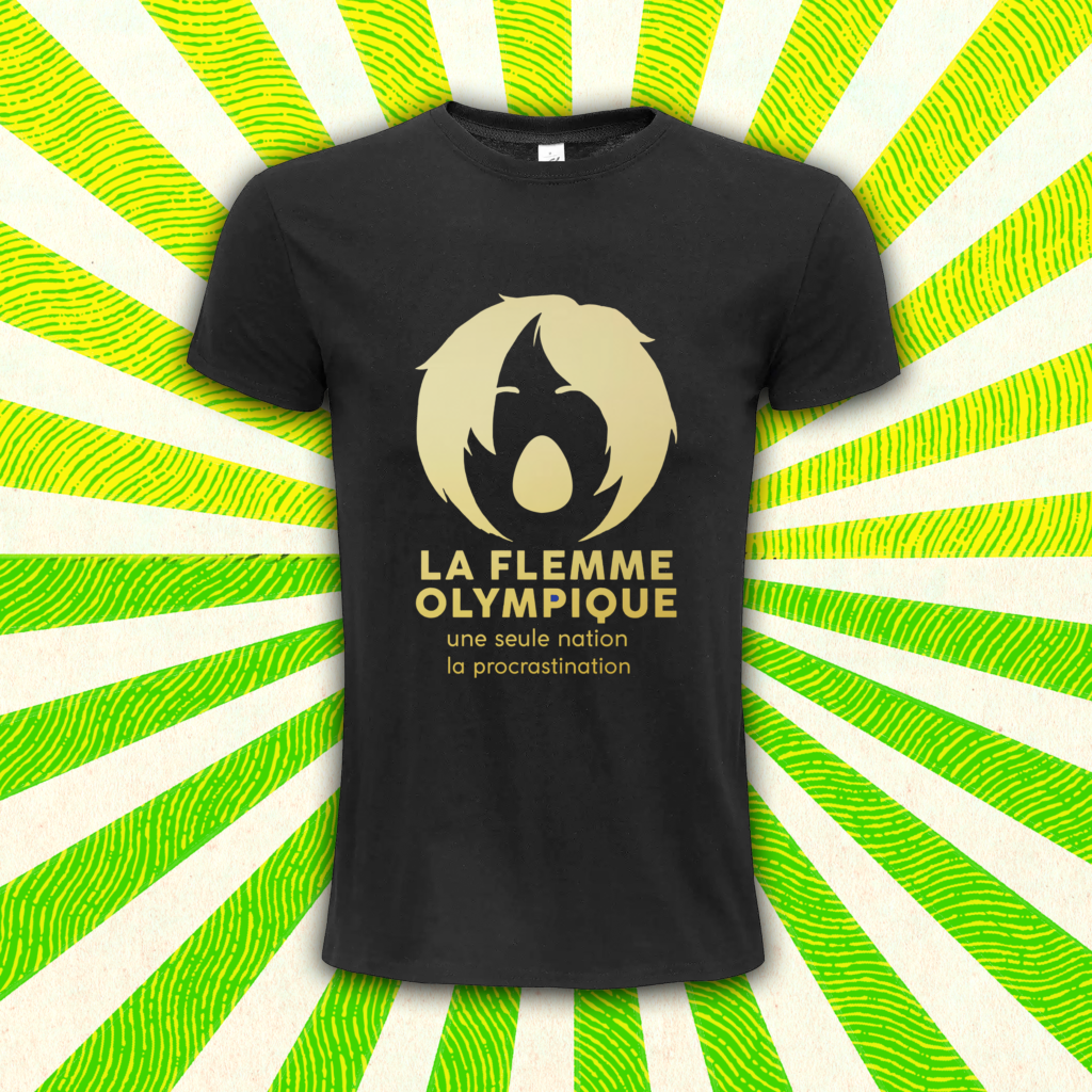 T-shirt La flemme olympique