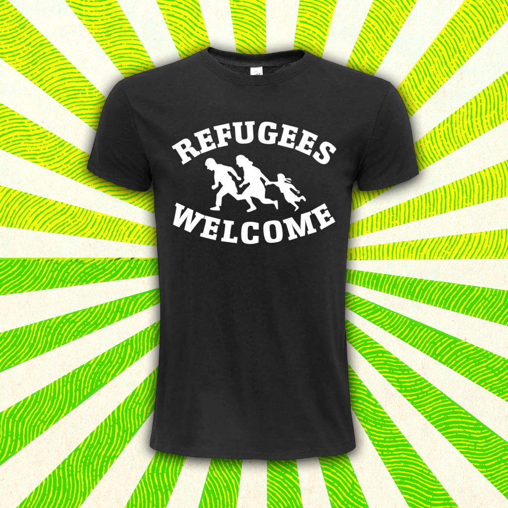 T-shirt Refugees Welcome