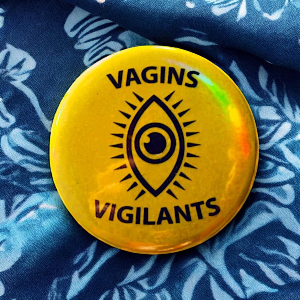 Badge holographique vagins vigilants