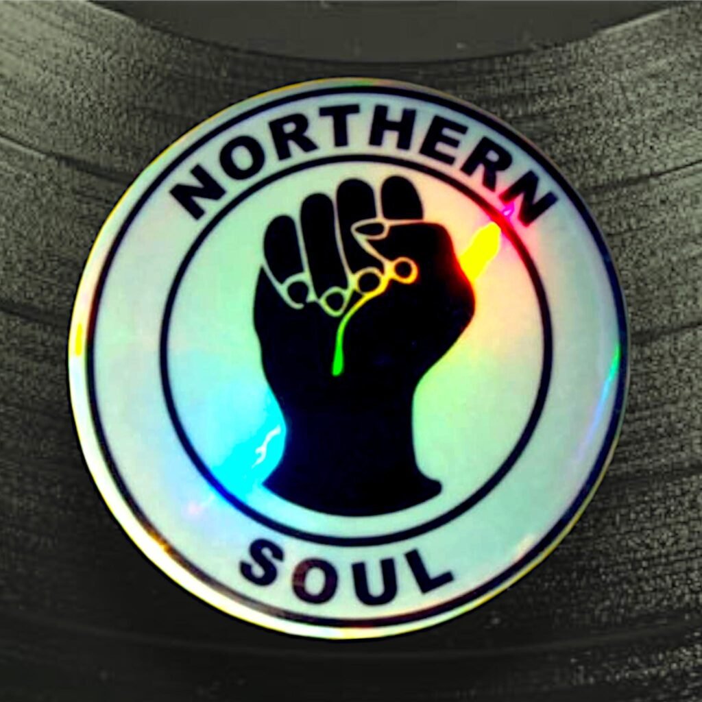 Badge holographique Northern Soul