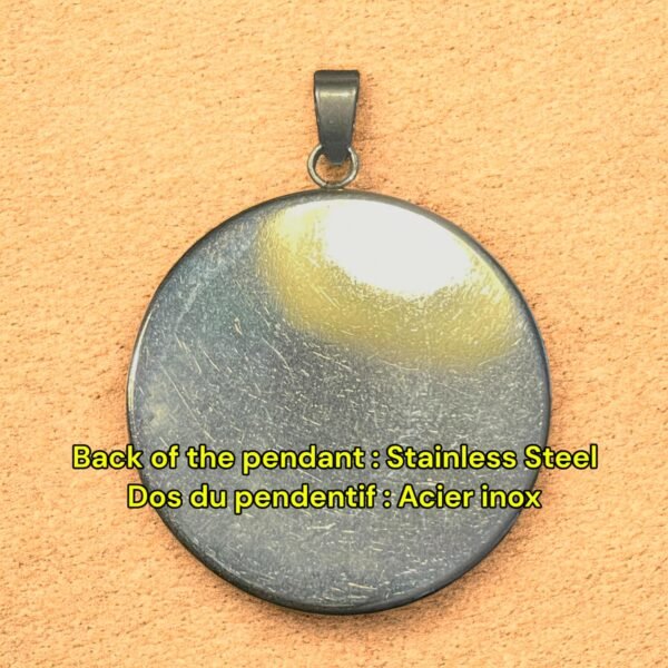 Pendentif hologramme pyramide 3D vintage 30 mm/1,18 pouces, véritable hologramme des années 90