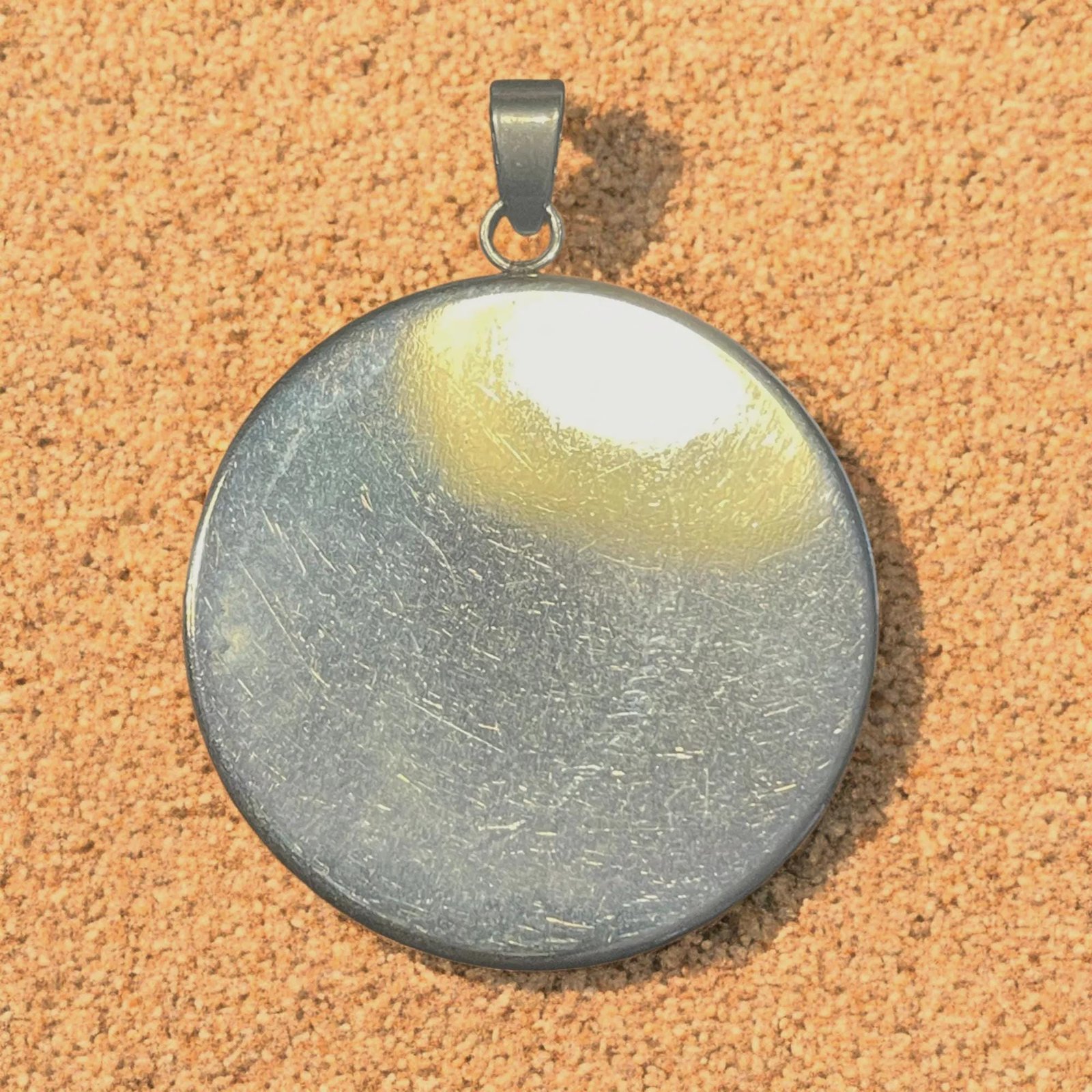 Pendentif lenticulaire de mon oeil clignant animé 30 mm/1,18 pouces, image lenticulaire artisanale sur base acier – Image 6